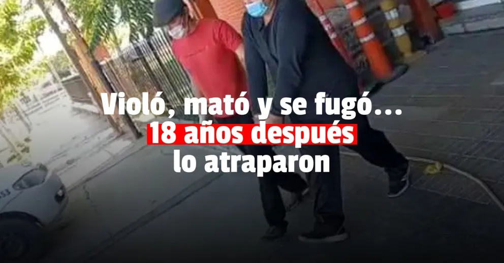 Capturaron a un sujeto que violó y mató a una menor hace 18 años