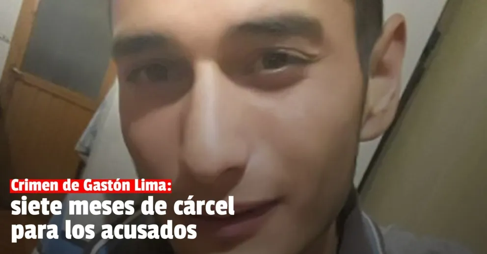 Prisión preventiva para los cuatro sospechosos por el homicidio de Gastón Lima