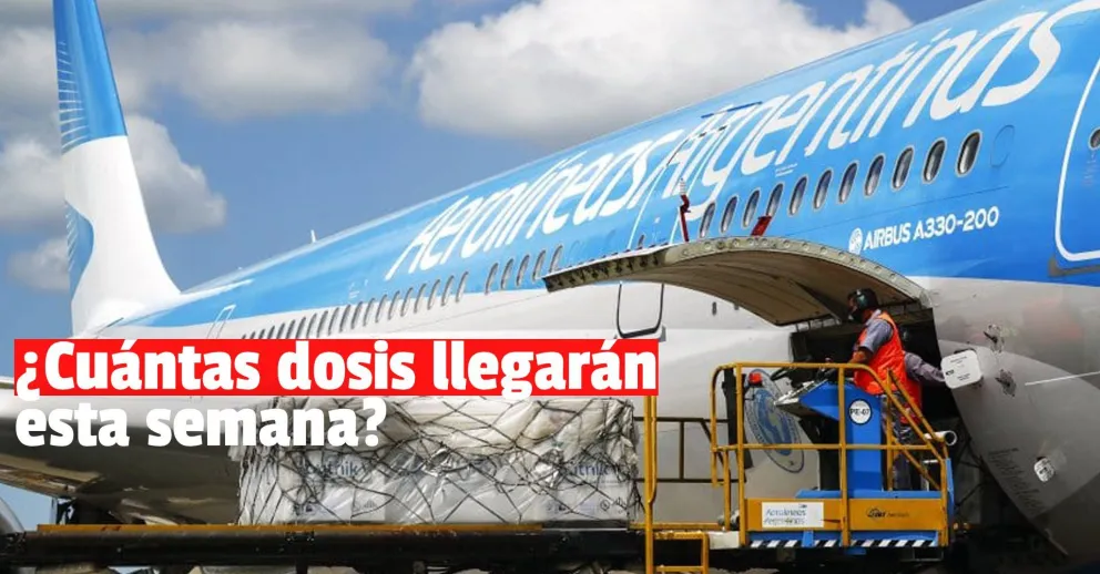 Aerolíneas Argentinas prepara dos nuevos vuelos para buscar 2 millones de dosis