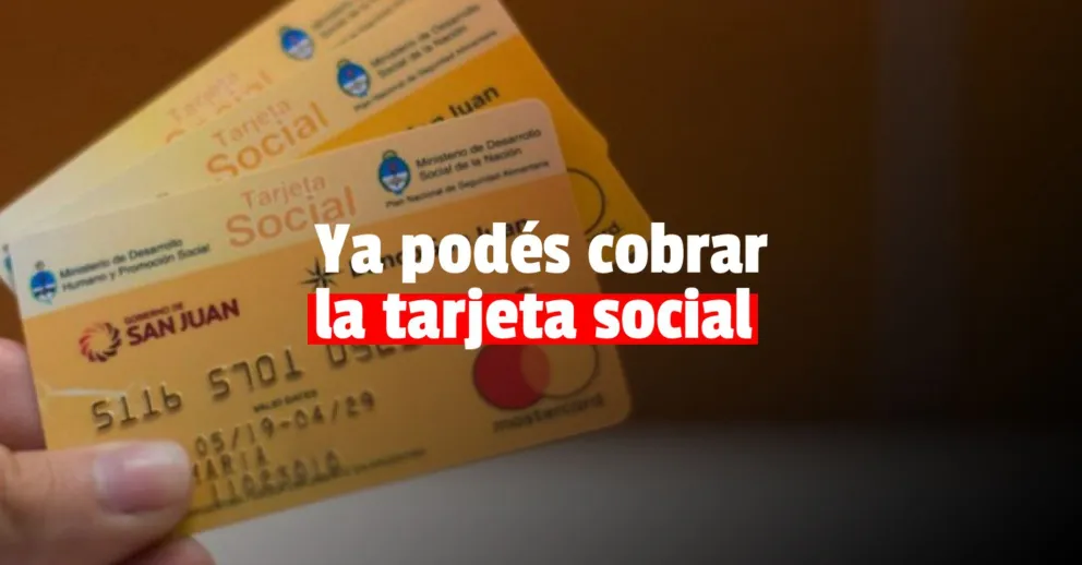 Ya está habilitada la tarjeta social