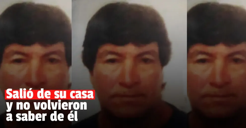 Buscan a un hombre de 52 años que no regresó a su domicilio
