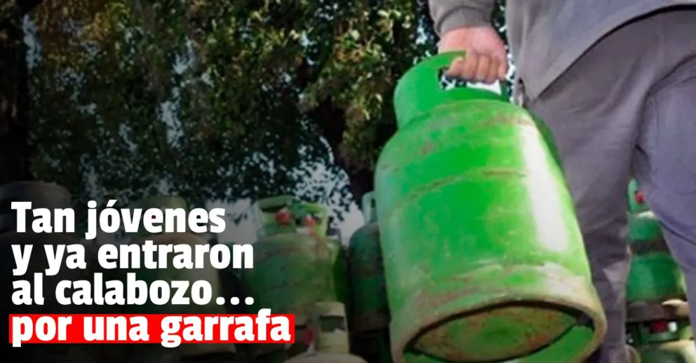 Dos jóvenes ladrones detenidos por robar una garrafa