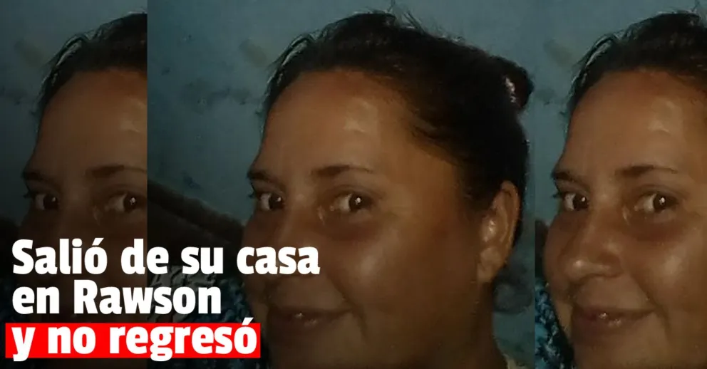 Buscan a una mujer que desapareció en Rawson