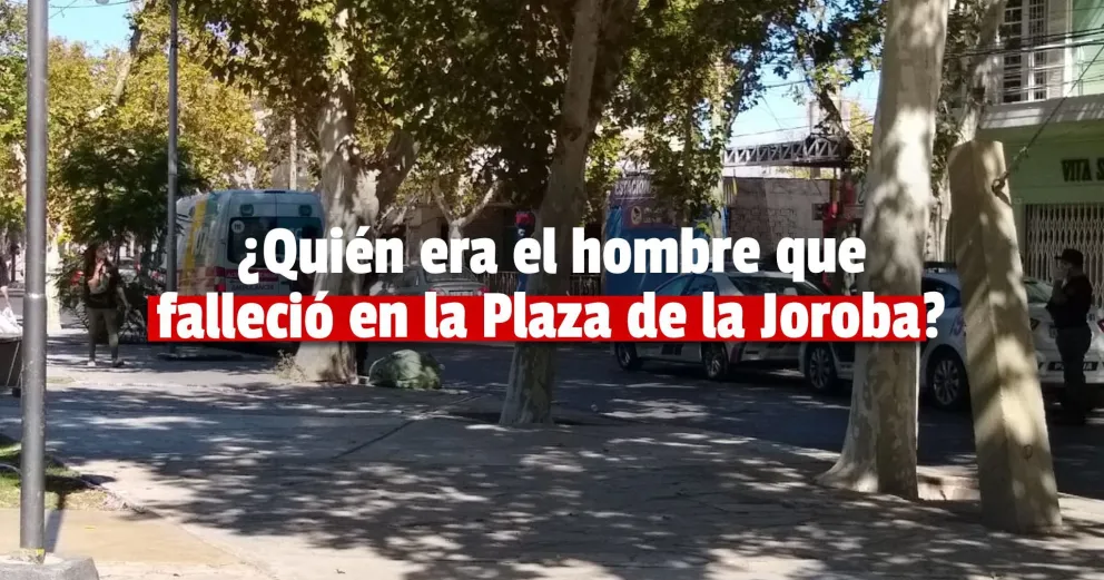 Identificaron al hombre que falleció en la Plaza Hipólito Yrigoyen
