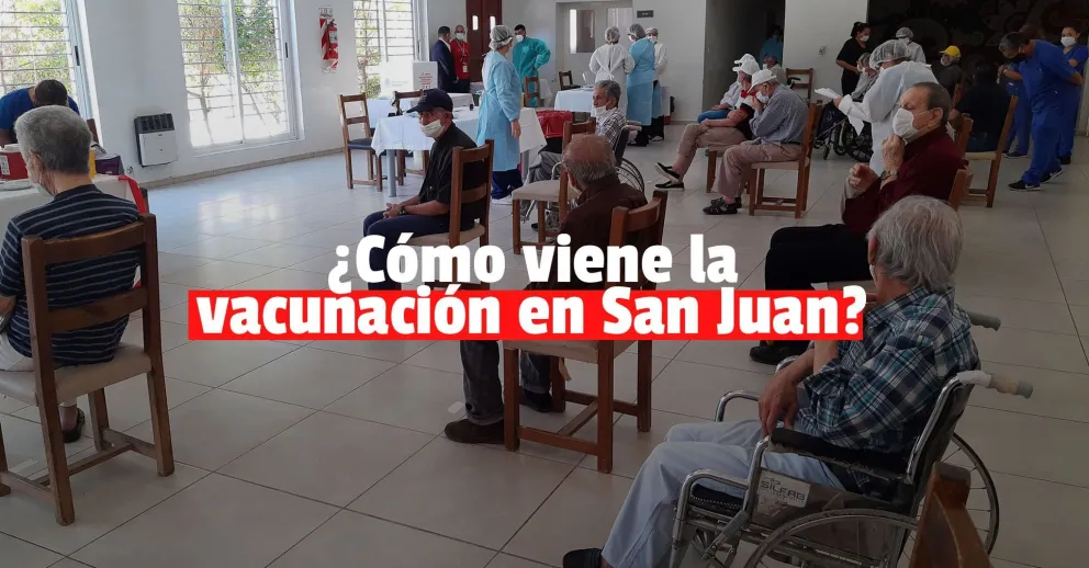 Con este ritmo de vacunación San Juan tendría vacunada a la población prioritaria antes de finalizar mayo