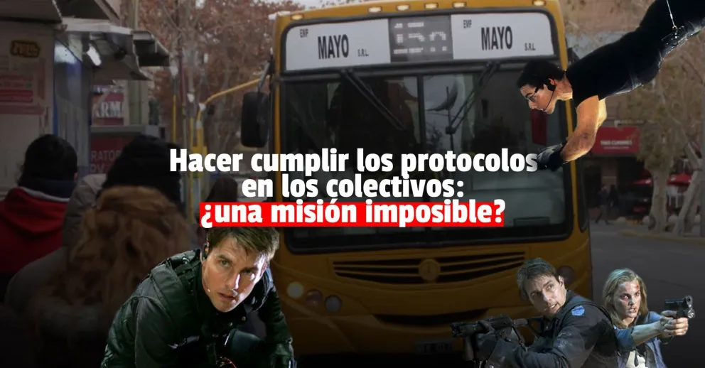 El desafío de lograr que se cumplan los protocolos en los colectivos