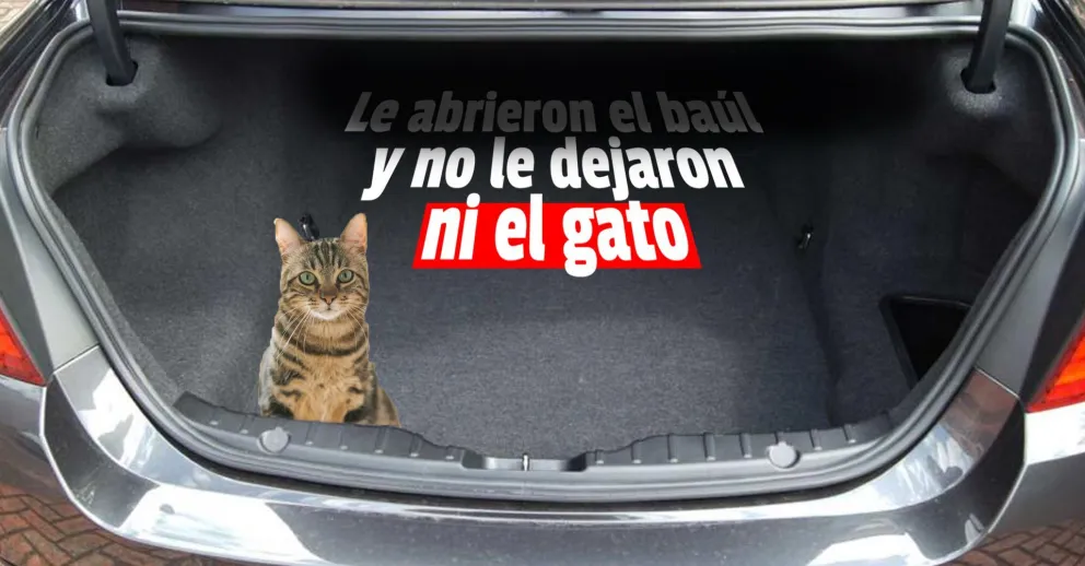 Detuvieron a tres delincuentes tras violentar el baúl de un auto