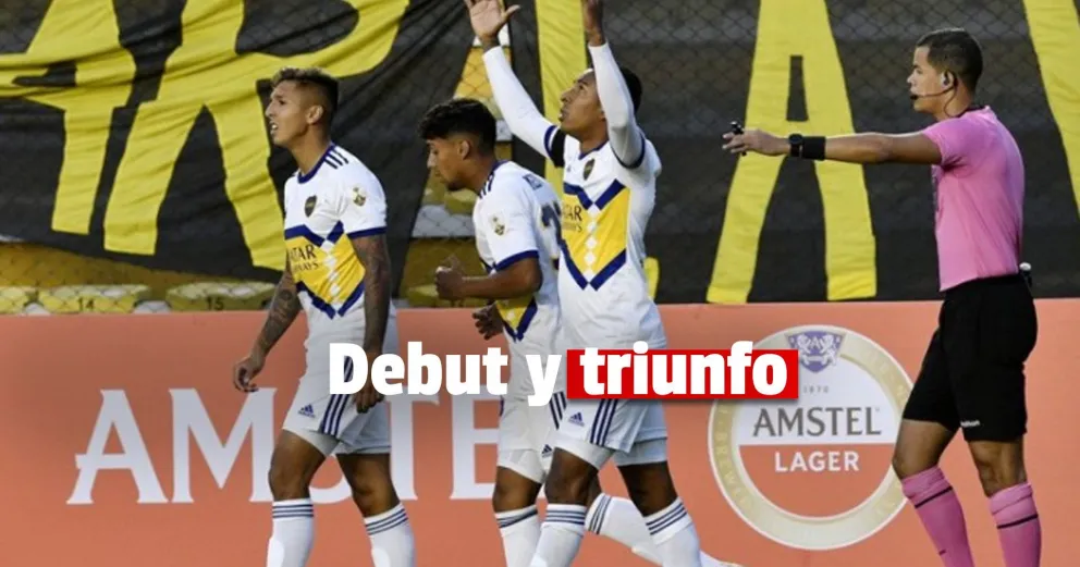 Boca ganó en Bolivia por ahora 1 a 0