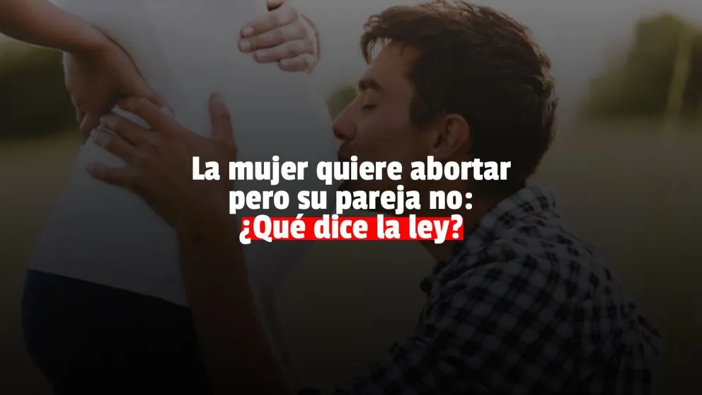 Un hombre se interpone a que su pareja aborte, ¿qué dice la ley sobre el caso?