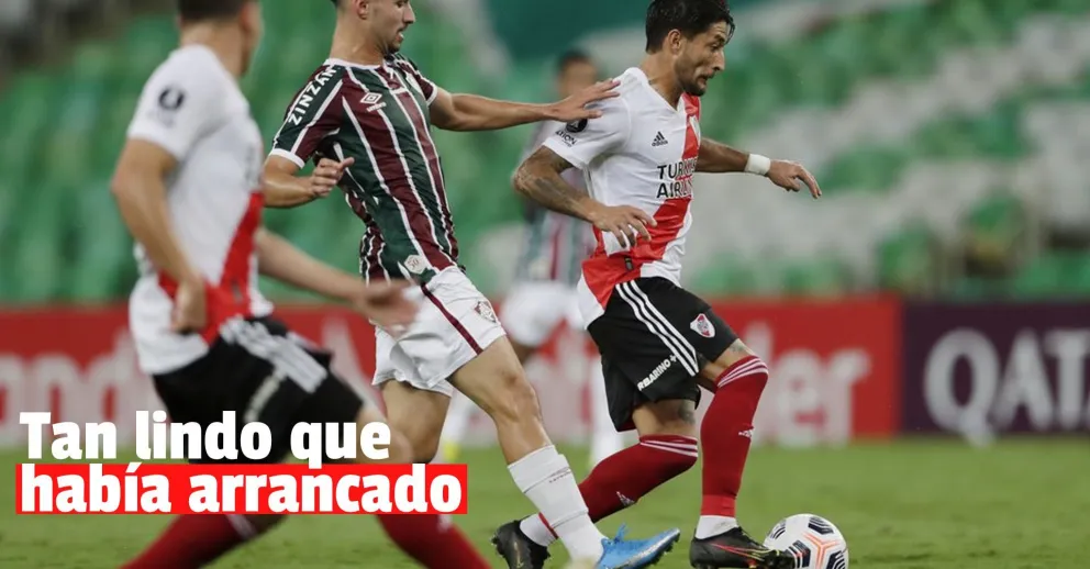 River empezó ganando y cerró con un empate
