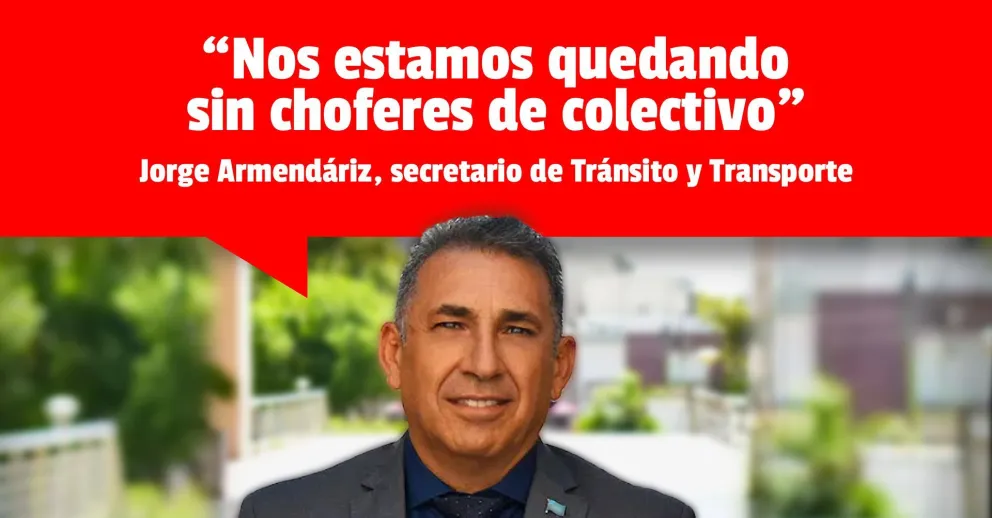 Armendáriz: "Nos estamos quedando sin choferes"
