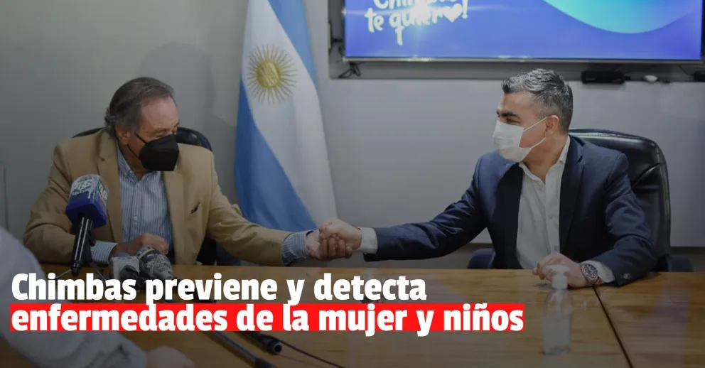 Chimbas: firmaron un convenio para trabajar en la prevención y detección de enfermedades