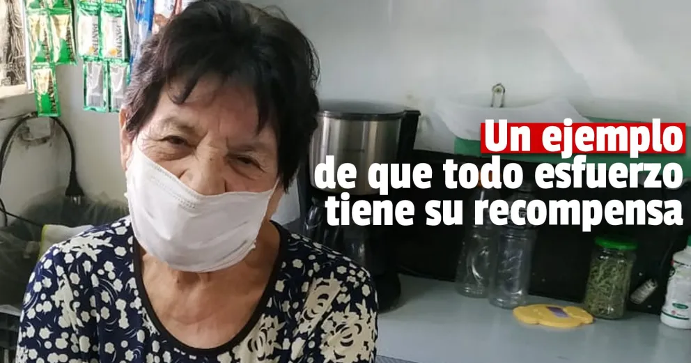“La tía”, la quiosquera de Casa de Gobierno querida por todos