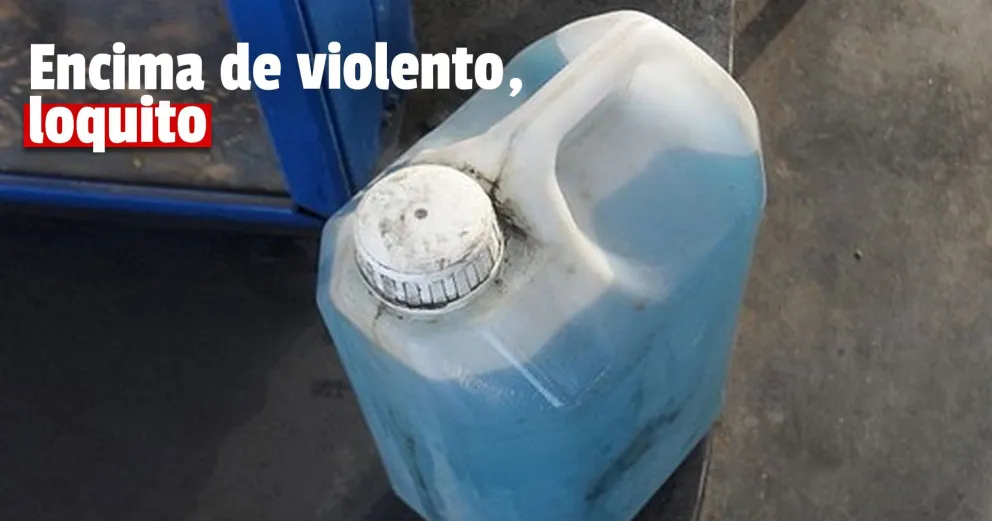 Detienen a un hombre que golpeó e insultó a su esposa y amenazó con prender fuego la casa