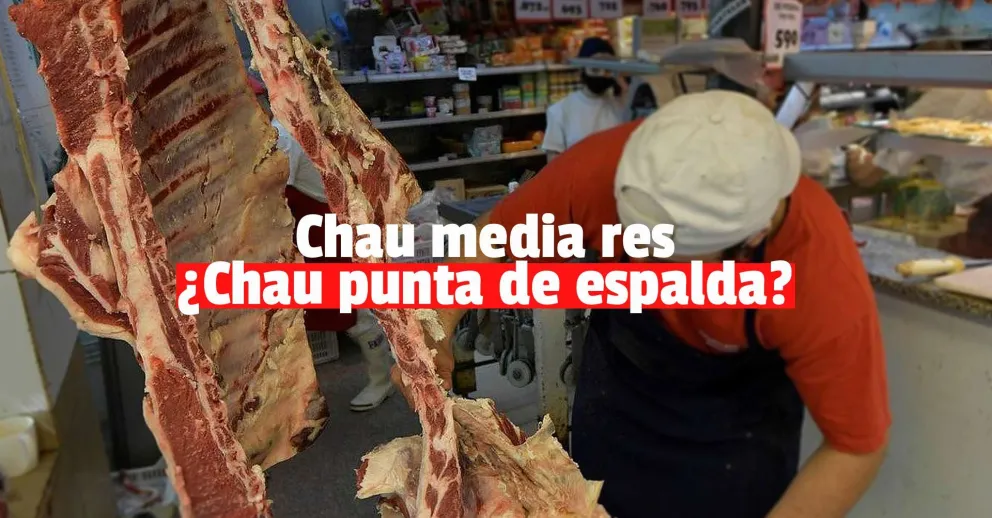 Desde enero no se podrá vender la carne en media res