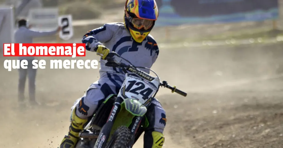 Homenaje al Wey Zapata: buscan que el día de su cumpleaños sea el Día del Motocross Argentino