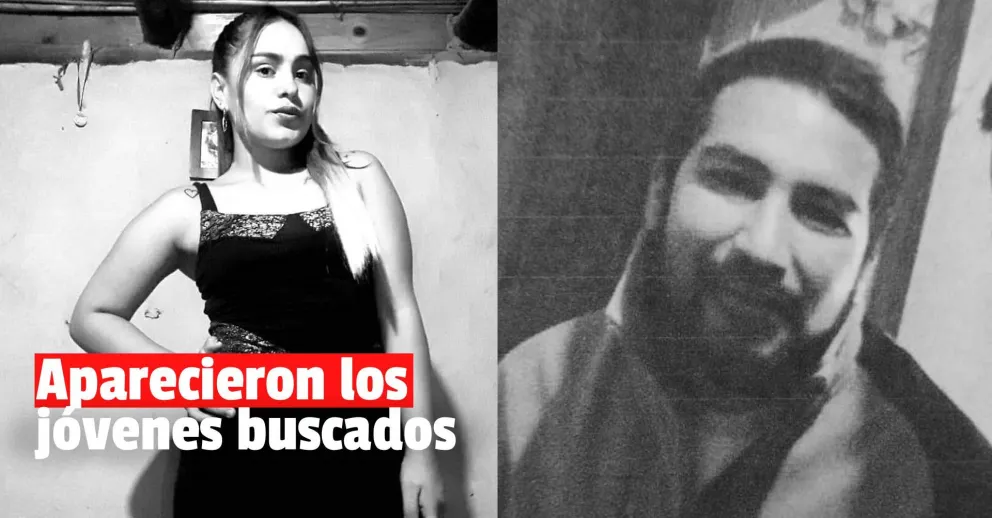 Aparecieron los dos jóvenes que eran intensamente buscados por su familia