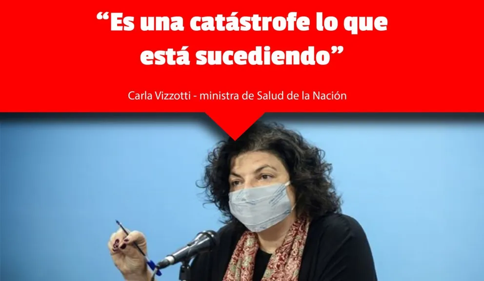 Vizzotti: "Es una catástrofe lo que está sucediendo"