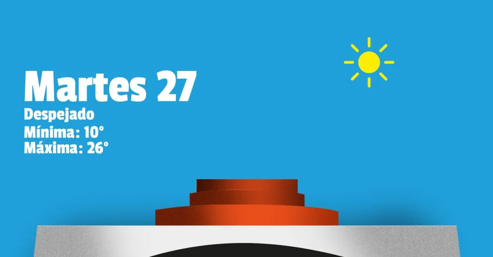 Martes con temperaturas otoñales en San Juan