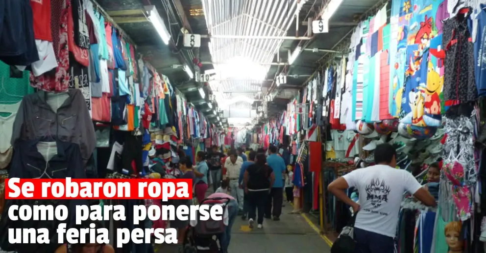 Entraron a un local y se llevaron $500.000 pesos en ropa