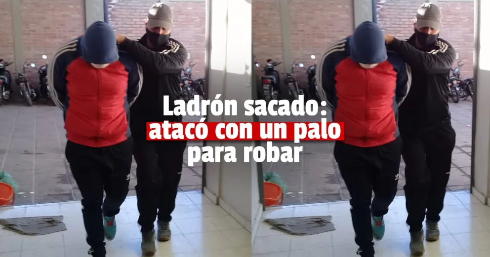 Violento robo en una barbería terminó con un detenido