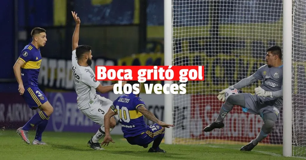 Boca se cobró revancha del 2020 y le ganó a Santos