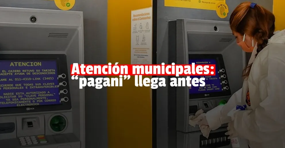 Atención municipales de Capital: el sueldo llega un par de días antes