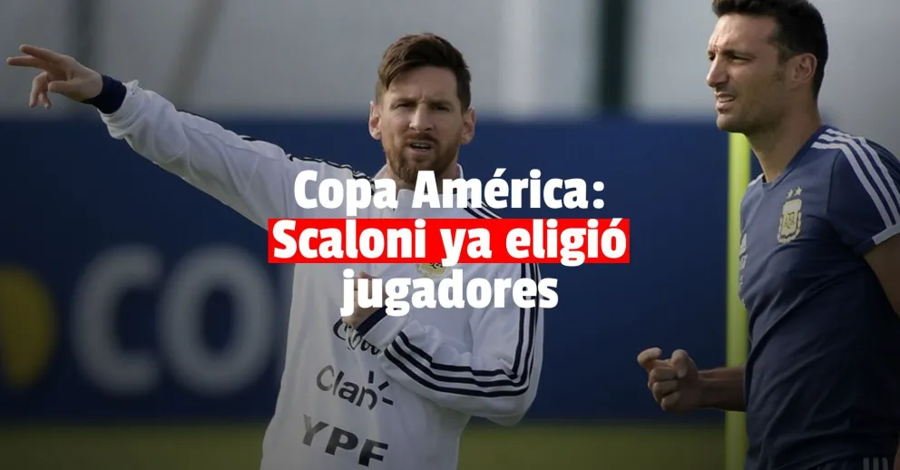 Lionel Scaloni definió la lista de preconvocados de la Selección Argentina para la Copa América
