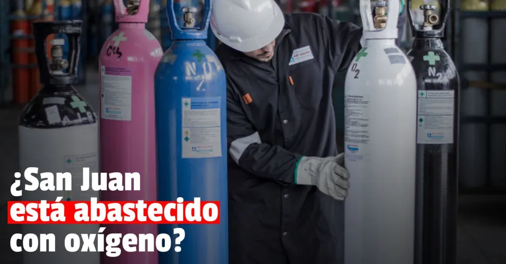 En San Juan aseguran que no hay faltante de oxígeno