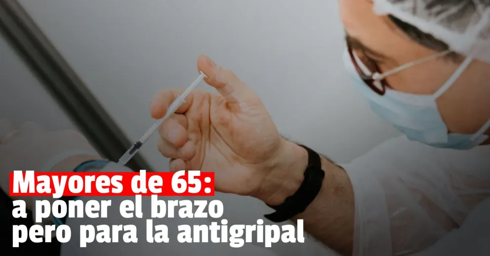Atención mayores de 65: ya se pueden vacunar contra la gripe