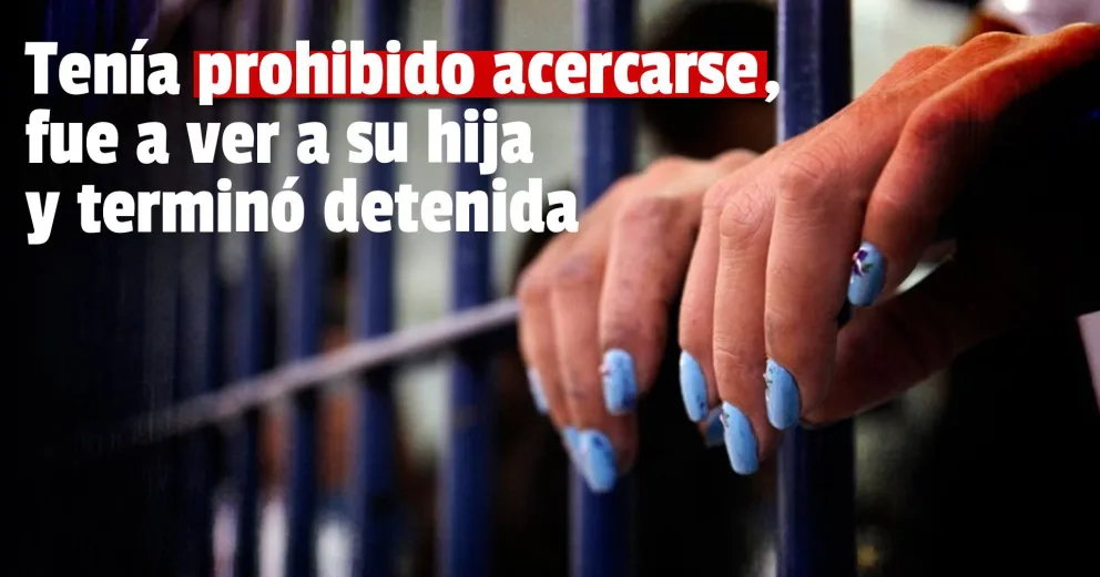 Una mujer fue detenida por incumplir una orden judicial