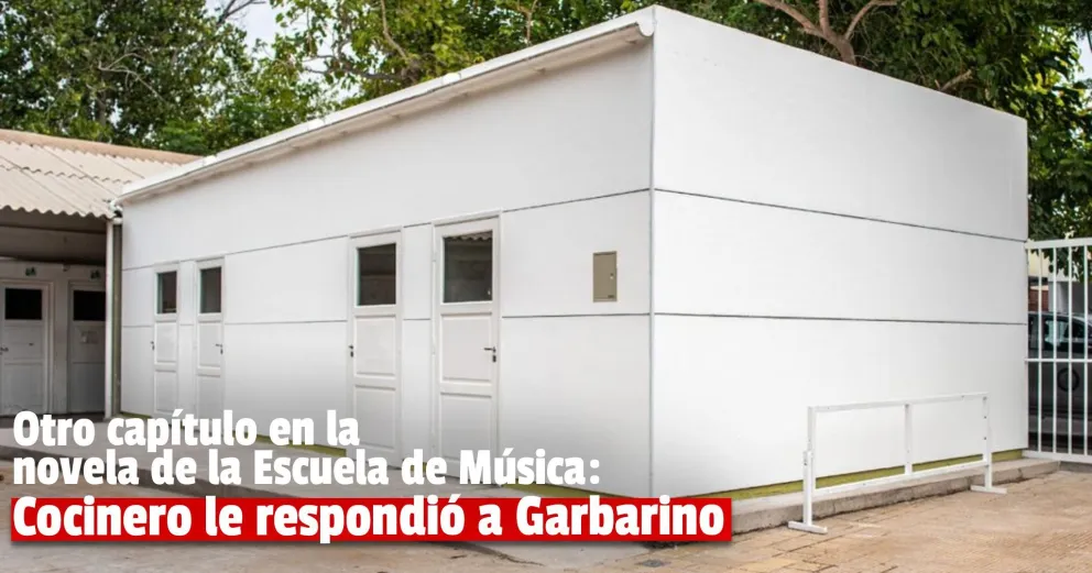 Aulas de la Escuela de Música: desde la Secretaría de Obras y Servicios afirman que todo es una cuestión electoral