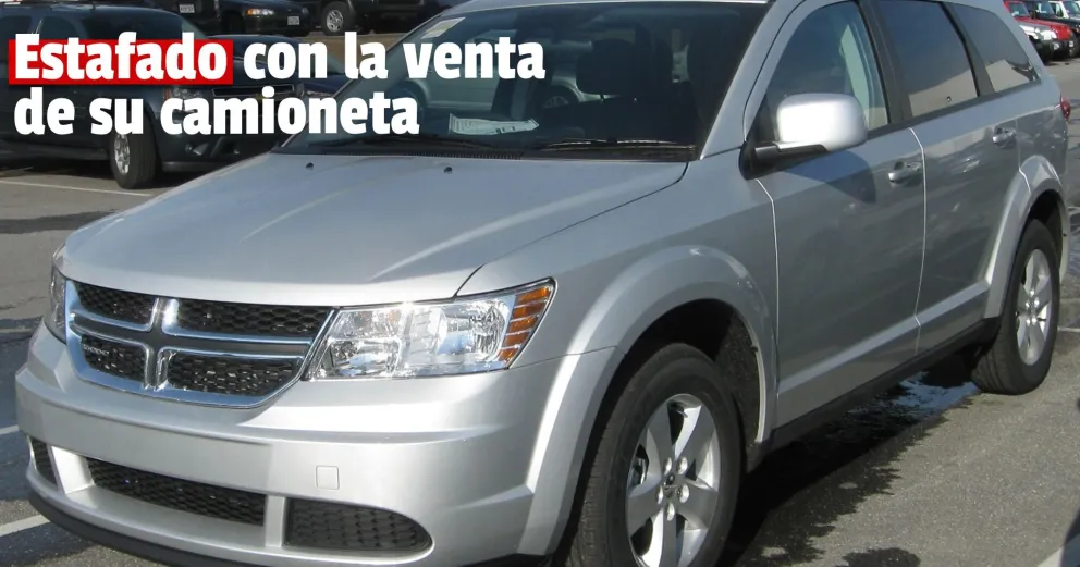 Vendió su camioneta y le pagaron con un cheque sin fondos, un año después la vio en la calle