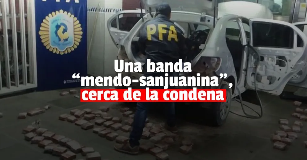 Una banda narco que operaba en Mendoza y San Juan, cerca de la condena