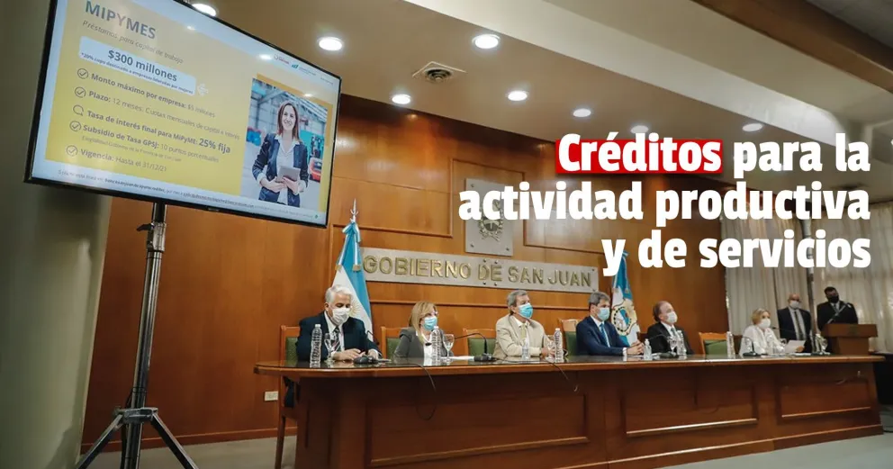 Conocé las nuevas líneas de créditos para el desarrollo de la actividad productiva y de servicios que lanzó el Gobierno