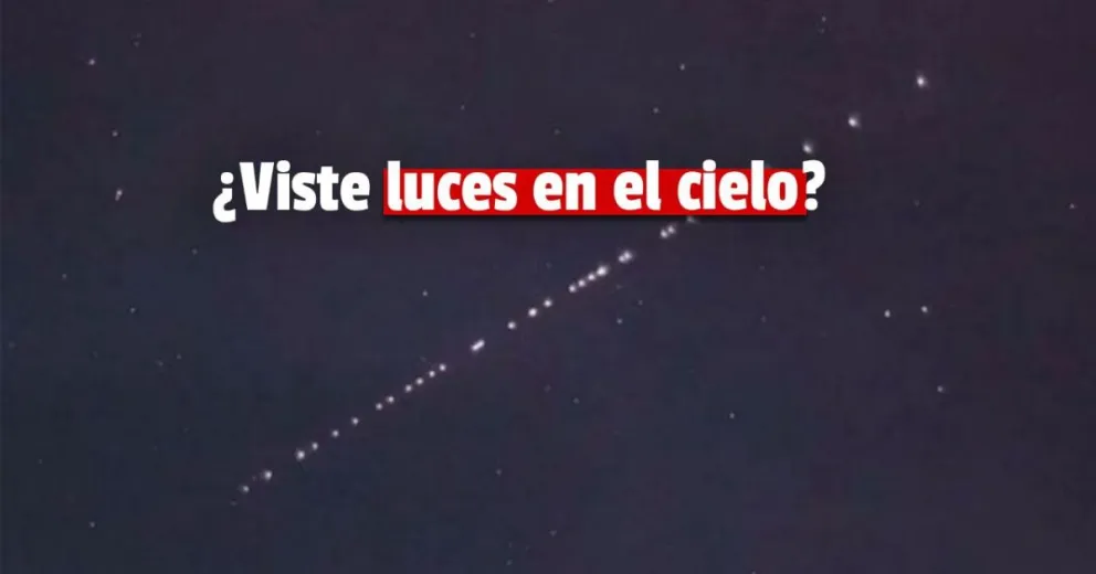 Sanjuaninos reportaron el avistamiento de unas luces extrañas en el cielo