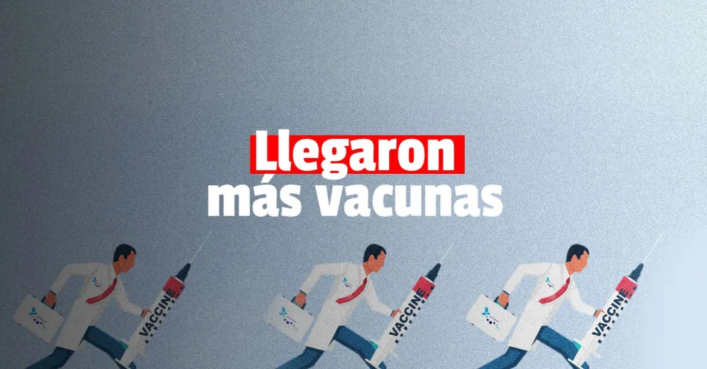 Llegaron las vacunas contra el covid y la gripe