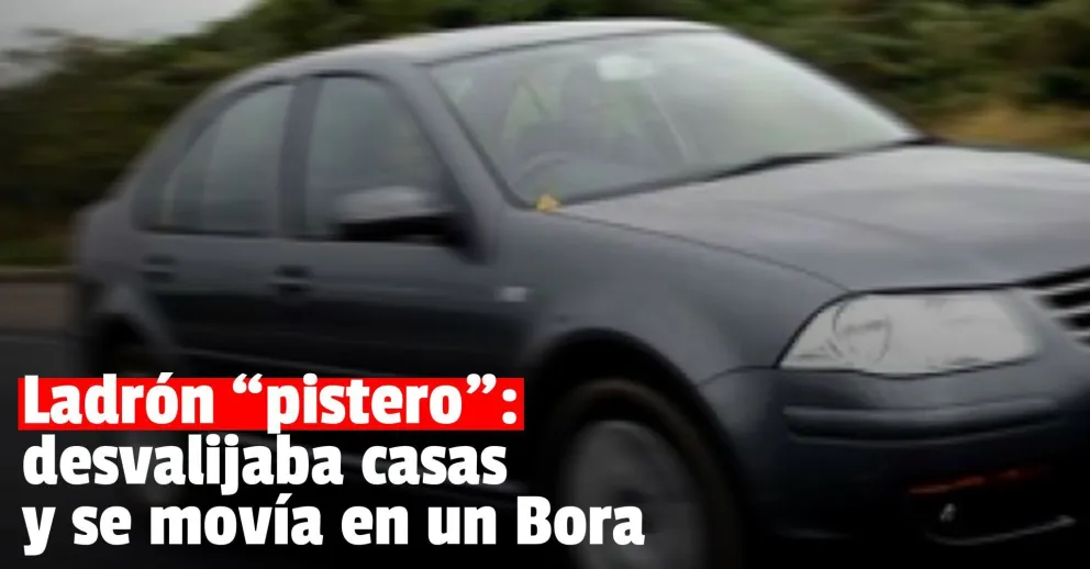 Desvalijaron una casa: primero cayó el ladrón y después, su auto