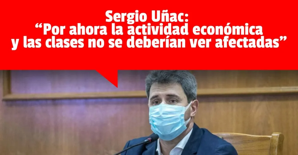 Uñac espera la publicación del DNU pero asegura que las clases y la economía no se van a afectar