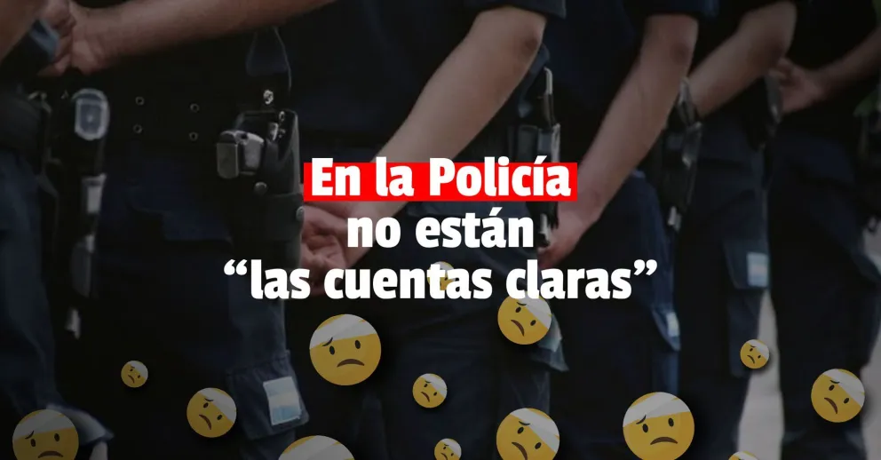 Detectaron anomalías en transferencias bancarias de cuentas de la Policía