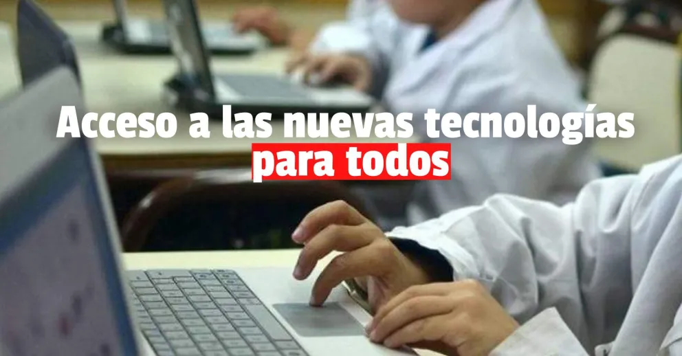 El Gobierno entregará notebooks a alumnos y docentes