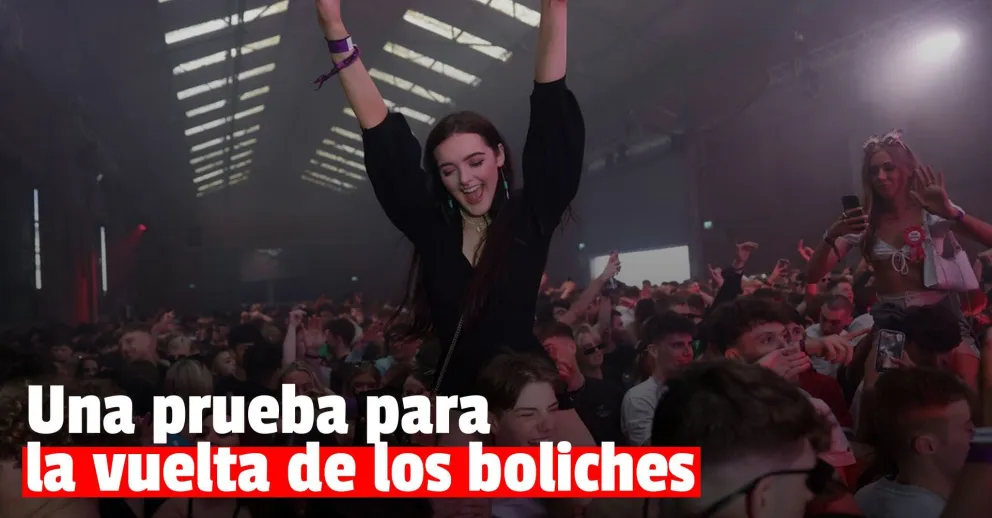 A modo de prueba: En Inglaterra armaron una fiesta con 3000 personas sin barbijo en un boliche