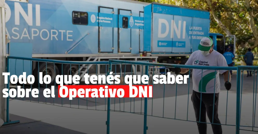El Operativo DNI gratuito llega esta semana al Parque de Mayo