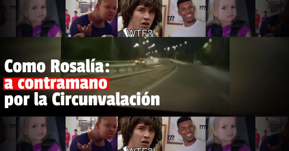 Se metió en contramano por la Circunvalación y fue filmado