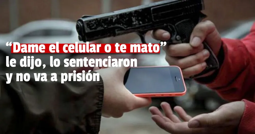 Armado y todo le robó el celular a un menor y fue condenado