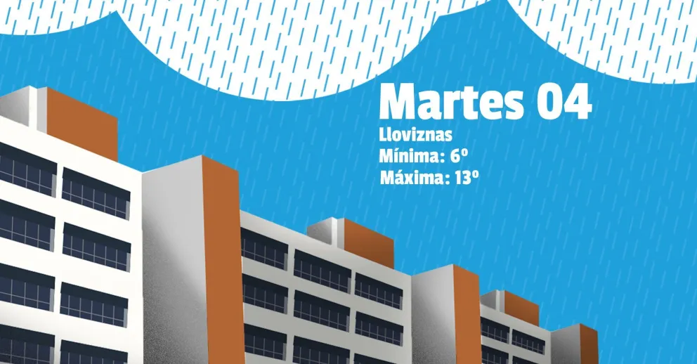 Y un día el frío llegó a San Juan: martes de lloviznas
