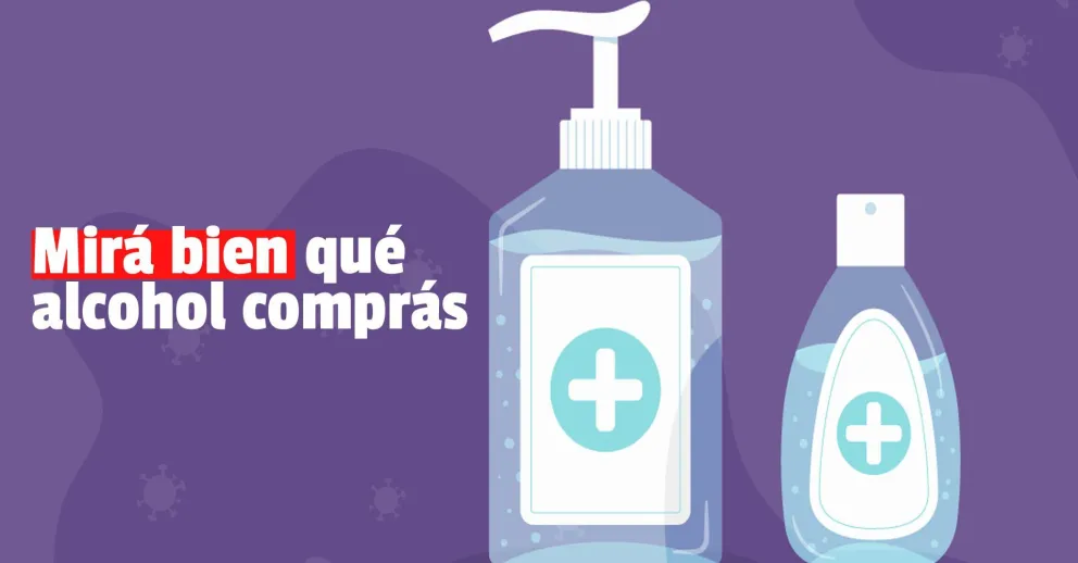 Anmat prohibió un alcohol etílico y un alcohol en gel