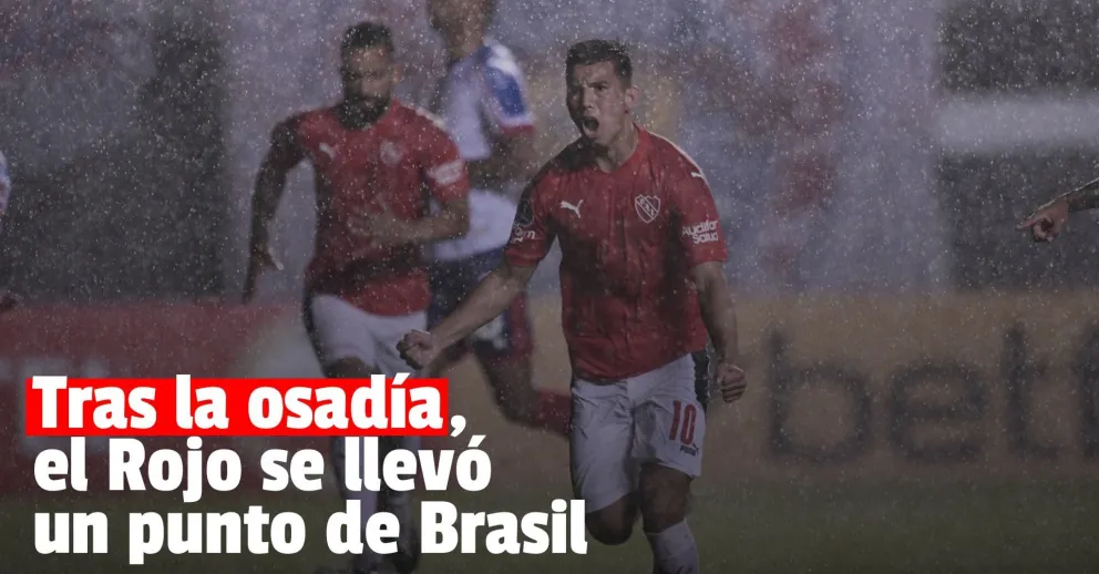 Independiente cosechó un empate con Bahía y le puso fin a la odisea en Brasil