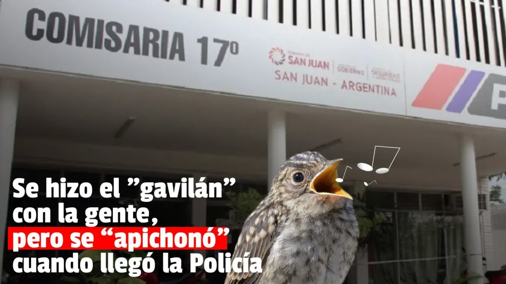 Se la agarró con la gente que caminaba por la calle y terminó detenido