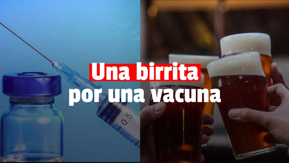 Ofrecen cervezas a cambio de vacunarse contra el coronavirus